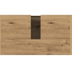 vidaXL Wastafelkast 60x33x60 cm bewerkt hout artisanaal eikenkleurig