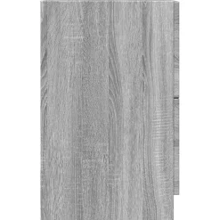 vidaXL Wastafelkast 40x37x59 cm bewerkt hout grijs sonoma eikenkleurig