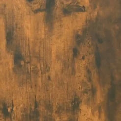 vidaXL Wastafelkast 63x30x54 cm bewerkt hout gerookt eikenkleurig