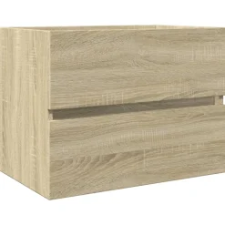 vidaXL Wastafelkast 60x38,5x45 cm spaanplaat sonoma eikenkleurig