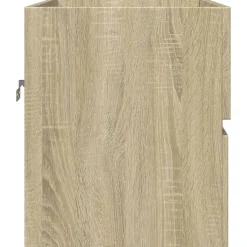 vidaXL Wastafelkast 60x38,5x45 cm spaanplaat sonoma eikenkleurig