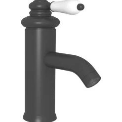 vidaXL Wastafelkraan 130x180 mm grijs