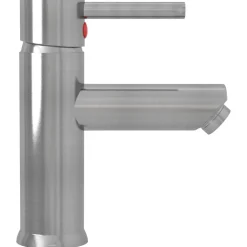 vidaXL Wastafelkraan 130x176 mm zilverkleurig