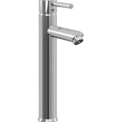 vidaXL Wastafel met kraan en pop-up afvoer gehard glas goudkleurig