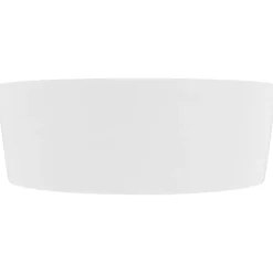 vidaXL Wastafel met overloop 36x13 cm keramiek matwit