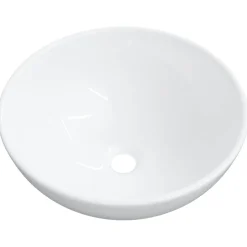 vidaXL Wastafel Wit 28x28x10 cm Keramiek