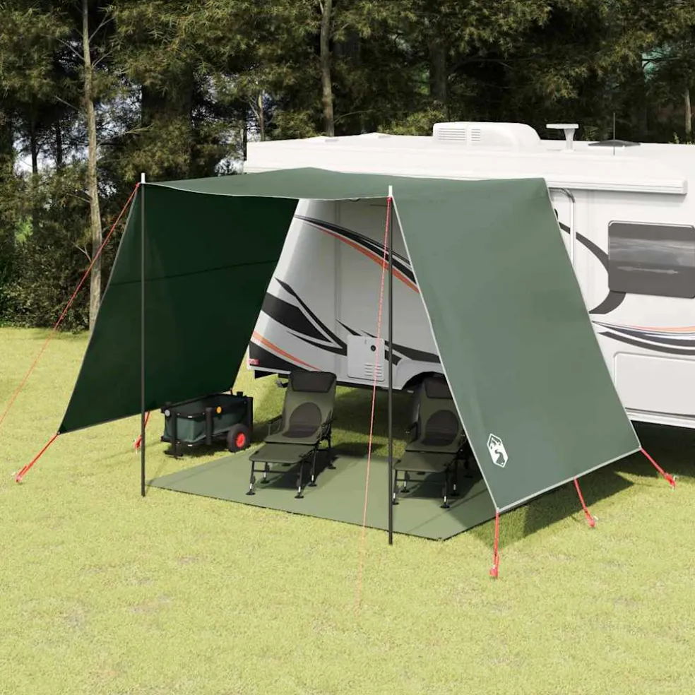 vidaXL Waterbestendige Tarp Groen 250 x 240 x 220 cm