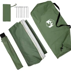 vidaXL Waterbestendige Tarp Groen 250 x 240 x 220 cm