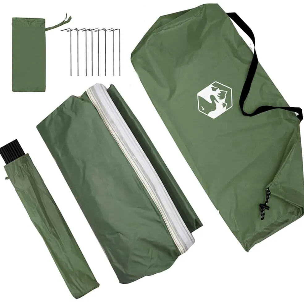 vidaXL Waterbestendige Tarp Groen 250 x 240 x 220 cm