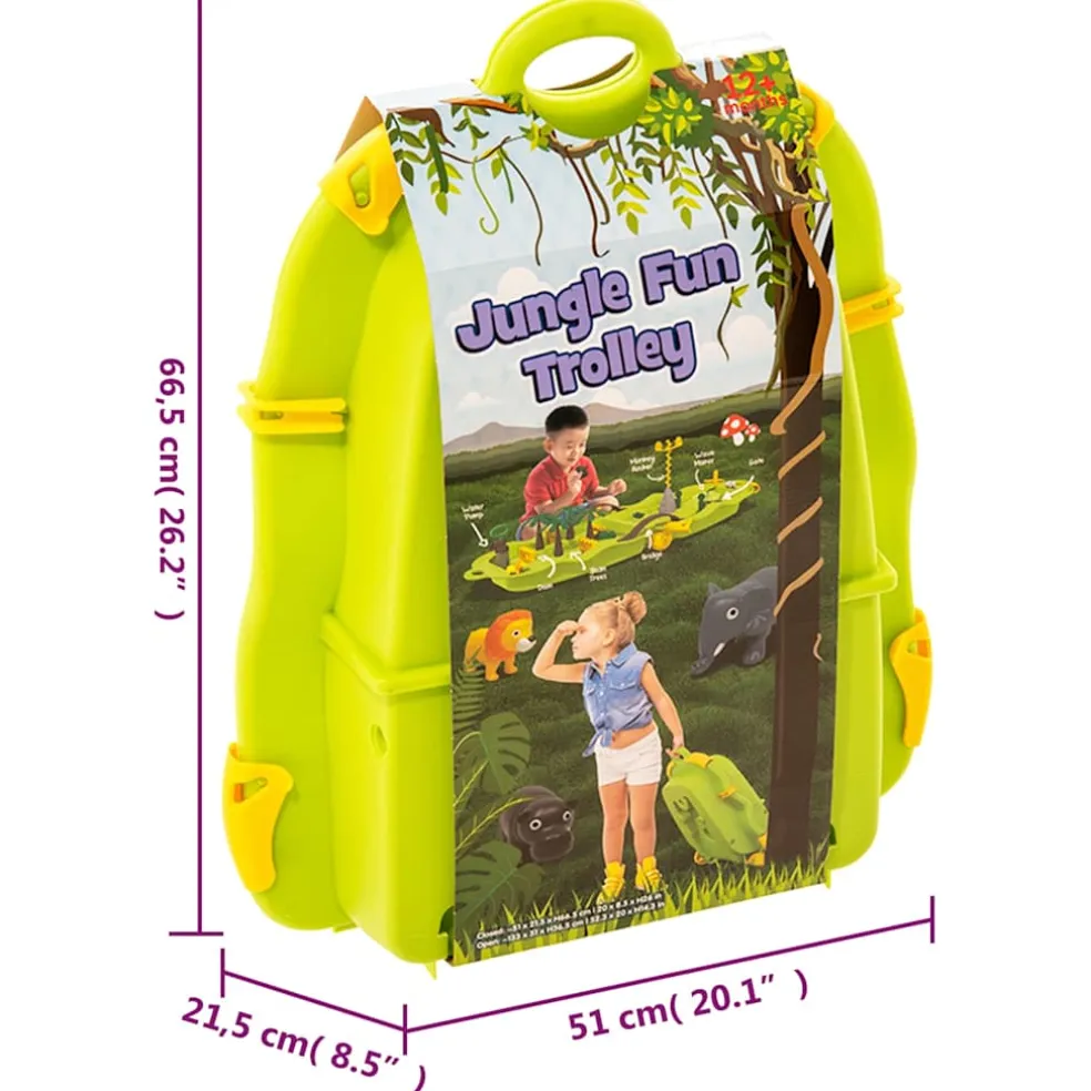 vidaXL Waterspeelgoed jungle 51x21,5x66,5 cm polypropeen