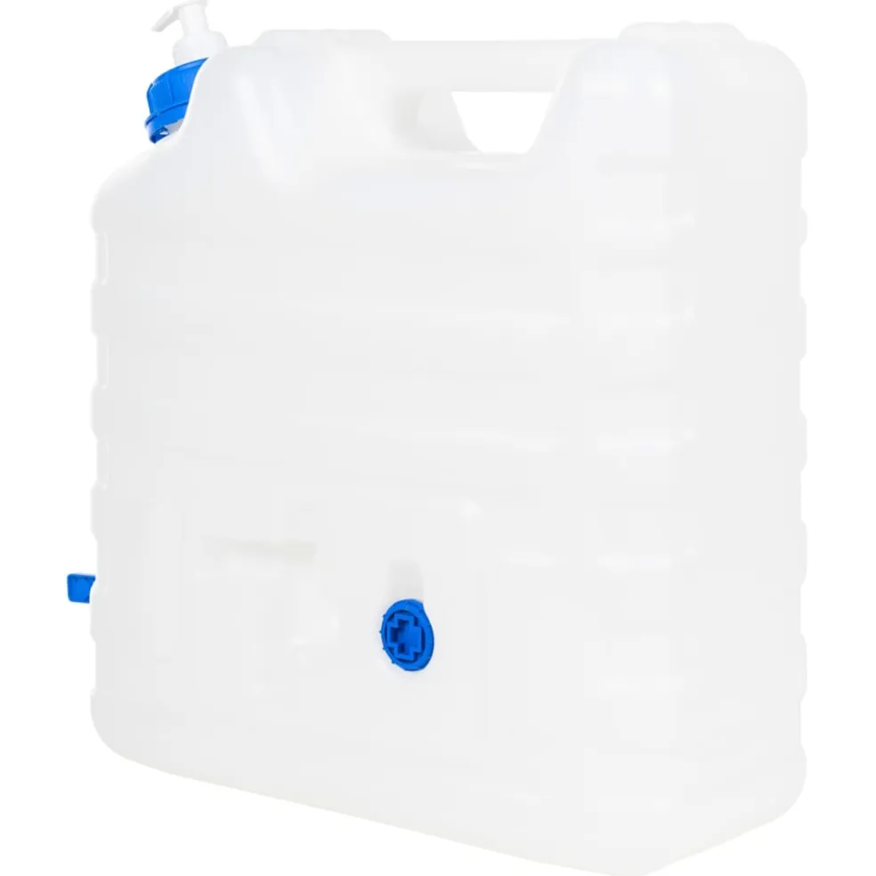 vidaXL Watertank met kraan en zeepdispenser 15 L kunststof