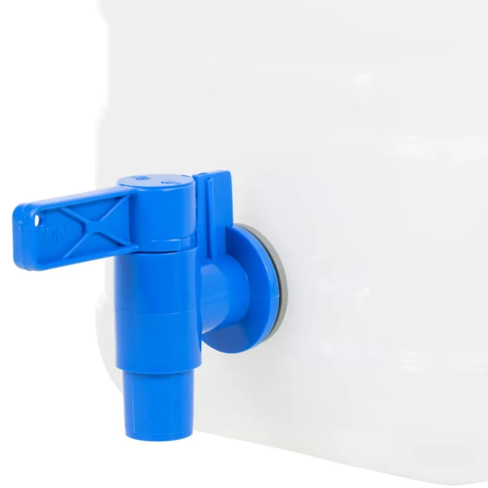 vidaXL Watertank met kraan en zeepdispenser 15 L kunststof