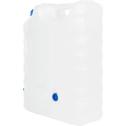 vidaXL Watertank met kraan 20 L kunststof transparant