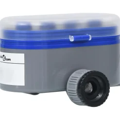 vidaXL Watertimer met dubbele uitgang en kogelkranen