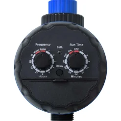vidaXL Watertimer met enkele uitgang en kogelkranen