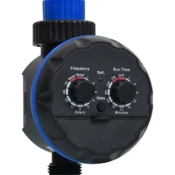 vidaXL Watertimer met enkele uitgang en kogelkranen