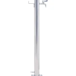 vidaXL Waterzuil rond 40 cm roestvrij staal