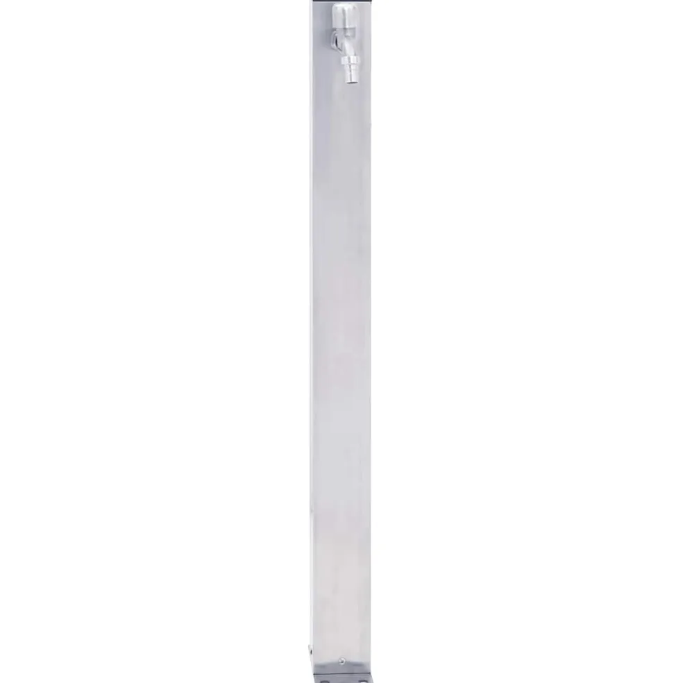 vidaXL Waterzuil vierkant 40 cm roestvrij staal