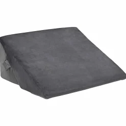 vidaXL Wedge Kussen Grijs 55 x 55 x 26 cm Traagschuim