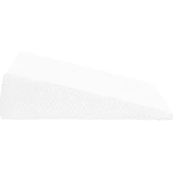 vidaXL Wedge Kussen 69 x 64 x 19 cm Medium Traagschuim Wit