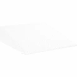 vidaXL Wedge Kussen 69 x 64 x 19 cm Medium Traagschuim Wit