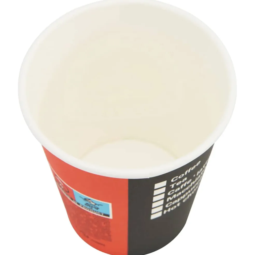 vidaXL Wegwerp koffiebekers papier 240 ml (8 oz) 1000 st