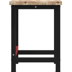 vidaXL Werkbank rechthoekig 100x60x83 cm massief acaciahout