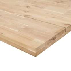 vidaXL Werkbank rechthoekig 80x60x(73-99,5) cm massief acaciahout