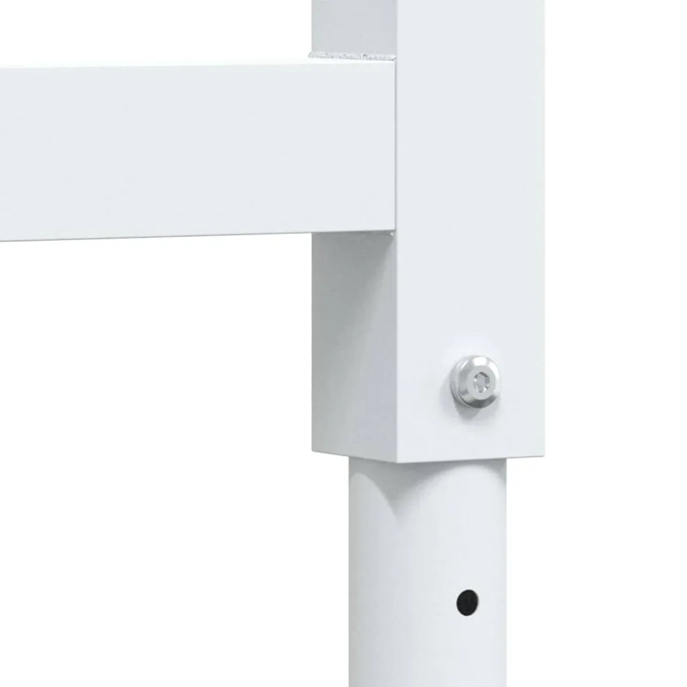 vidaXL Werkbank rechthoekig 80x60x(73-99,5) cm massief acaciahout