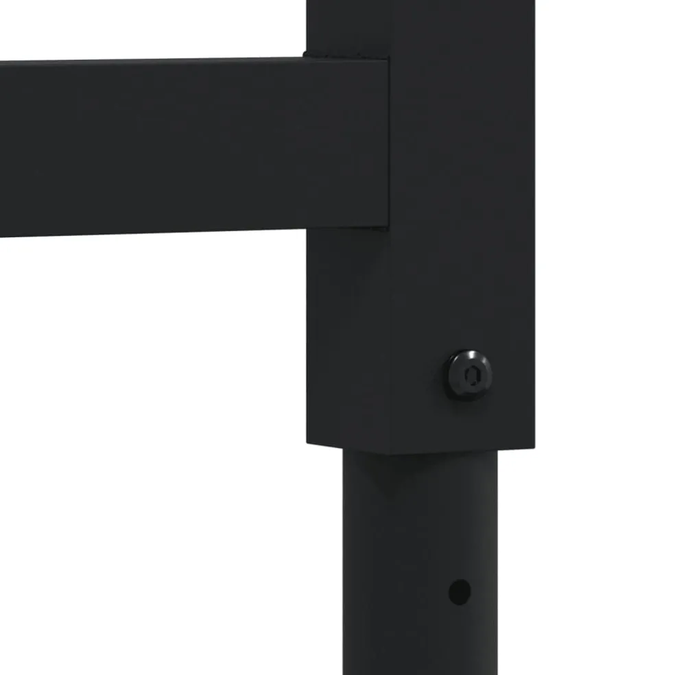 vidaXL Werkbank rechthoekig 100x60x(71,5-98) cm massief beukenhout