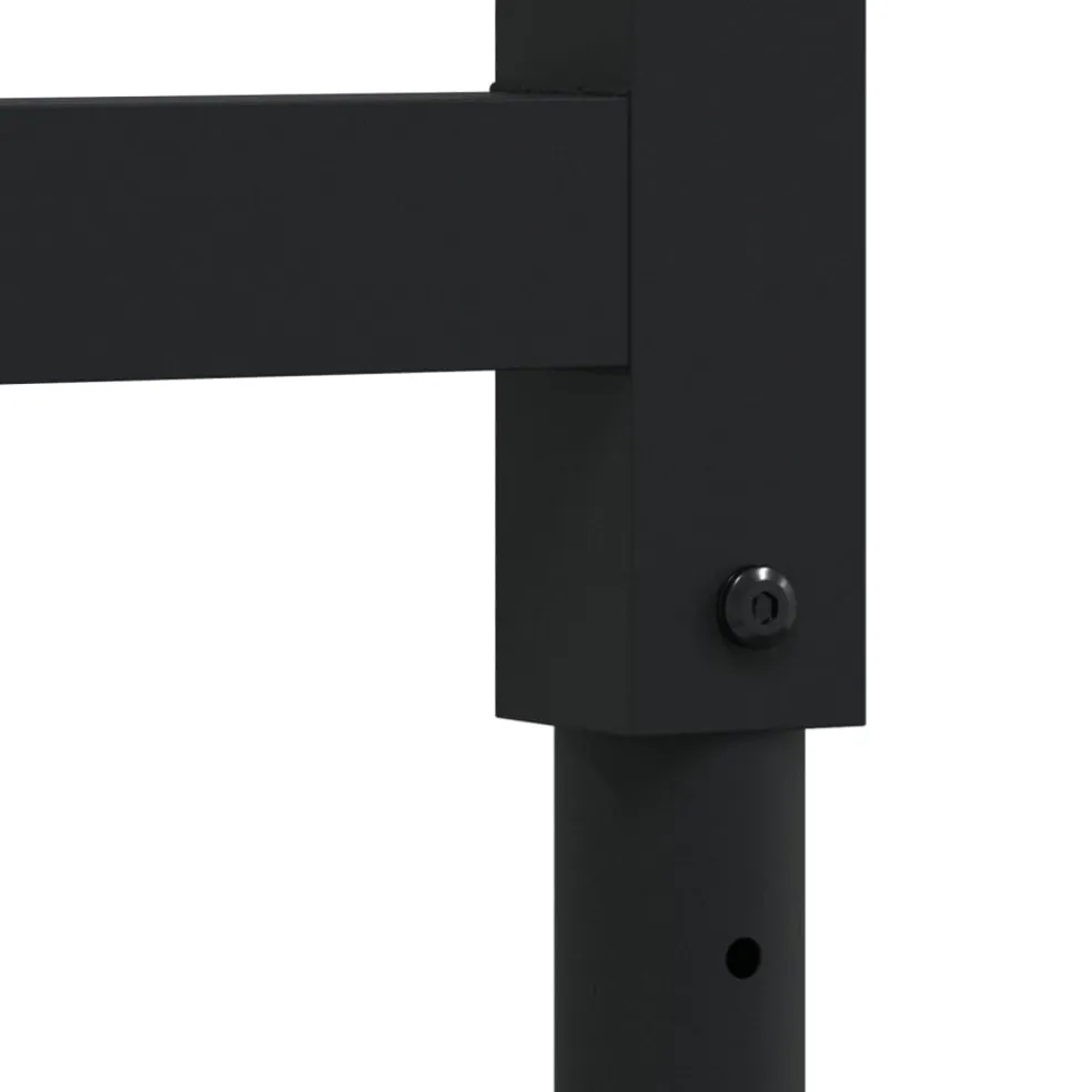vidaXL Werkbank rechthoekig 80x60x(73-99,5) cm massief acaciahout