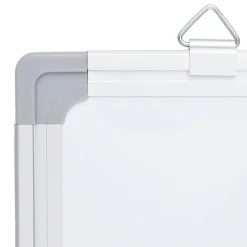 vidaXL Whiteboard magnetisch inklapbaar 160x40x1,7 cm aluminium