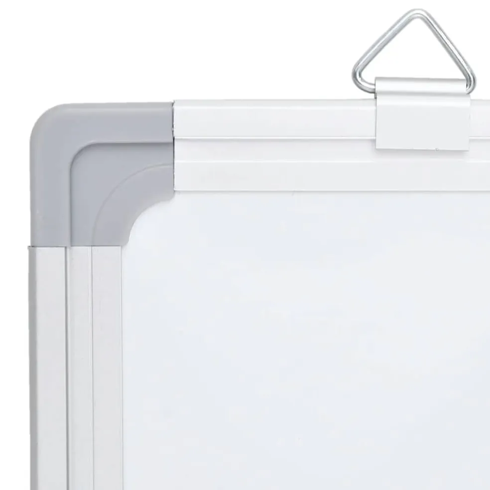 vidaXL Whiteboard magnetisch inklapbaar 160x40x1,7 cm aluminium
