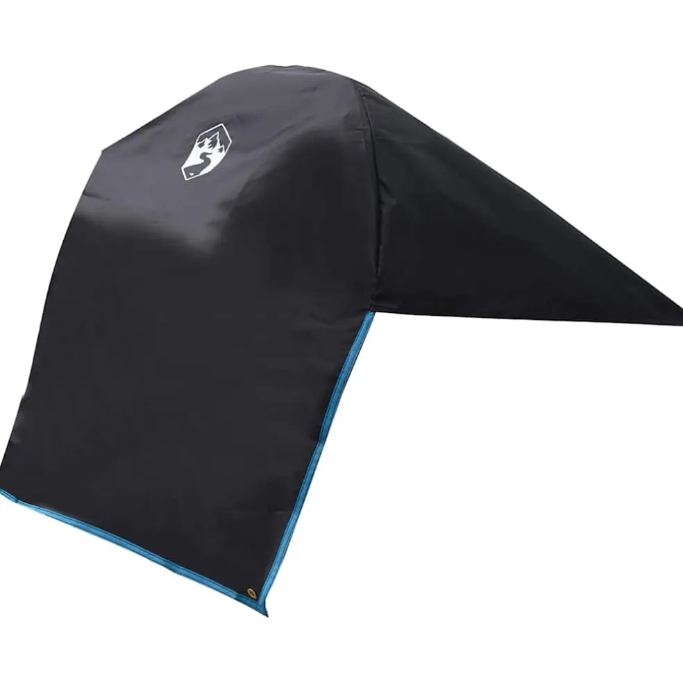 vidaXL Wieldop Zwart en Blauw 108 x 76 cm oxford