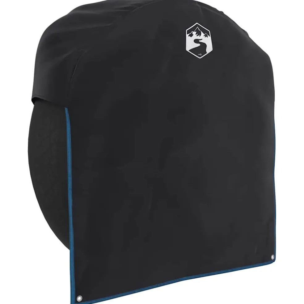 vidaXL Wieldop Zwart en Blauw 108 x 76 cm oxford