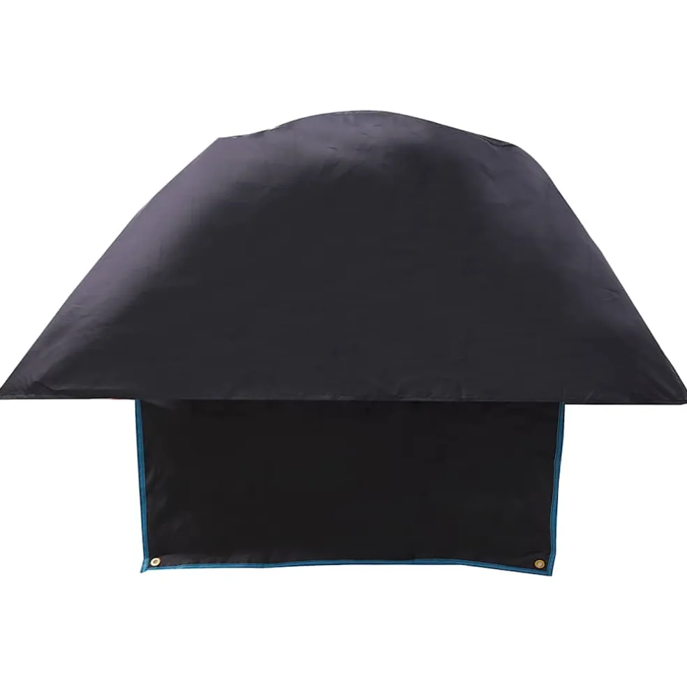 vidaXL Wieldop Zwart en Blauw 108 x 76 cm oxford