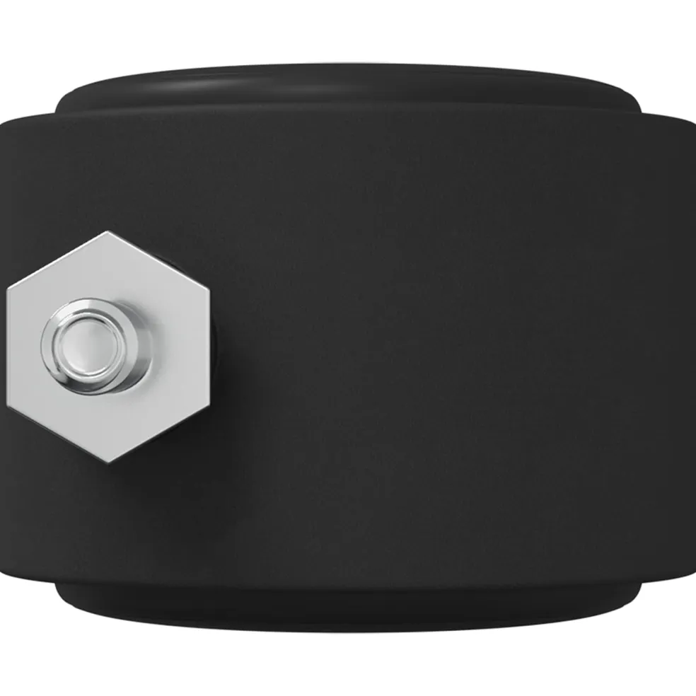 vidaXL Wielen 2 st Zwart 40,1 x 37,8 mm PP en IJzer
