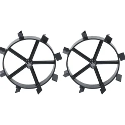 vidaXL Wielen voor 6,5 pk benzinefrees 2 st metaal