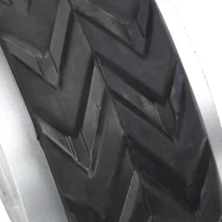 vidaXL Wiel voor neuswiel Ø19,5x10 cm massief aluminium en rubber