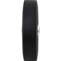 vidaXL Wiel voor stuurwiel Ø20x5 cm massief rubber en staal