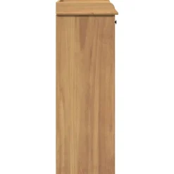 vidaXL Wijnkast Panama 57x40x111,5 cm massief grenenhout