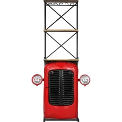 vidaXL Wijnkast tractor 49x31x172 cm massief mangohout
