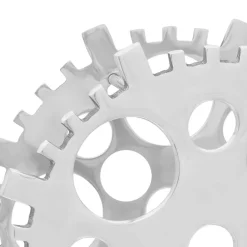 vidaXL Wijnrek Aluminium Zilver