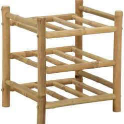 vidaXL Wijnrek Bamboe Naturel