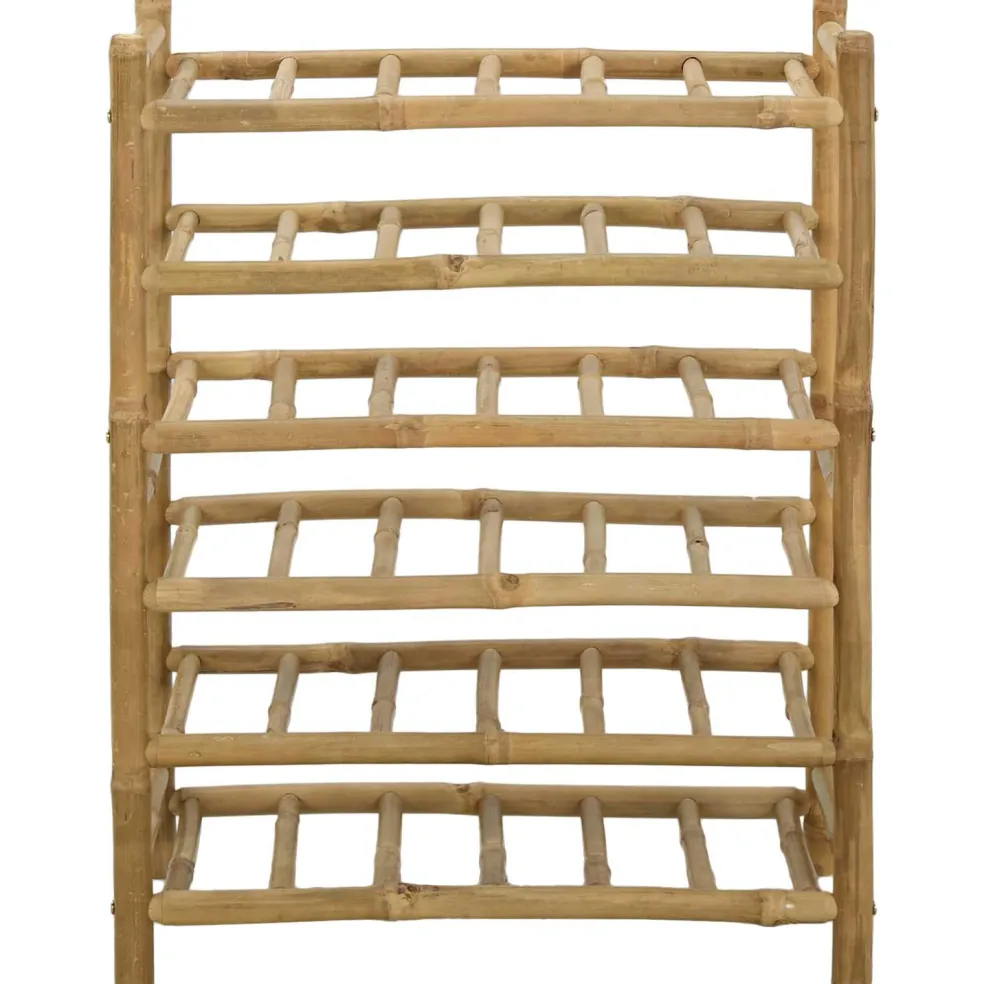 vidaXL Wijnrek Bamboe Naturel