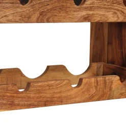 vidaXL Wijnrek Bruin 60 x 45 x 33 cm Massief Acaciahout