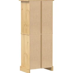 vidaXL Wijnrek Corona 56x35x134,5 cm massief grenenhout