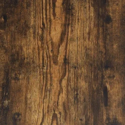 vidaXL Wijnrek 16 flessen Bewerkt hout Gerookt eiken