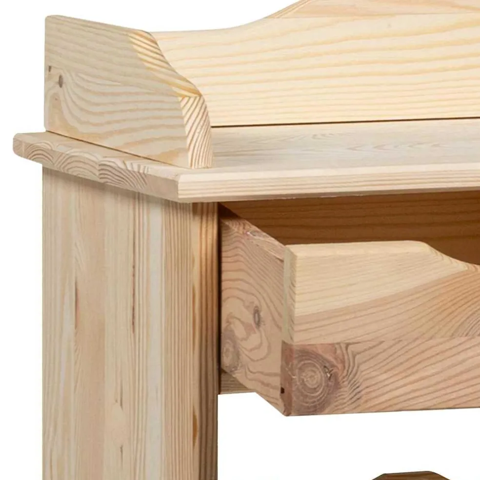vidaXL Wijnrek Naturel 58 x 28 x 90 cm Massief grenenhout