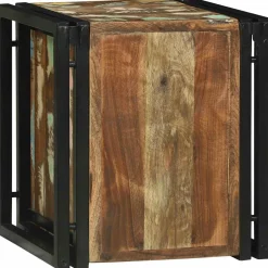 vidaXL Wijnrek 35 x 35 x 39 cm Massief Gerecycled Hout